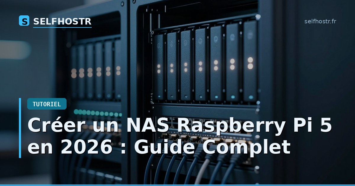 Créer un NAS Raspberry Pi 5 en 2026 : Guide Complet