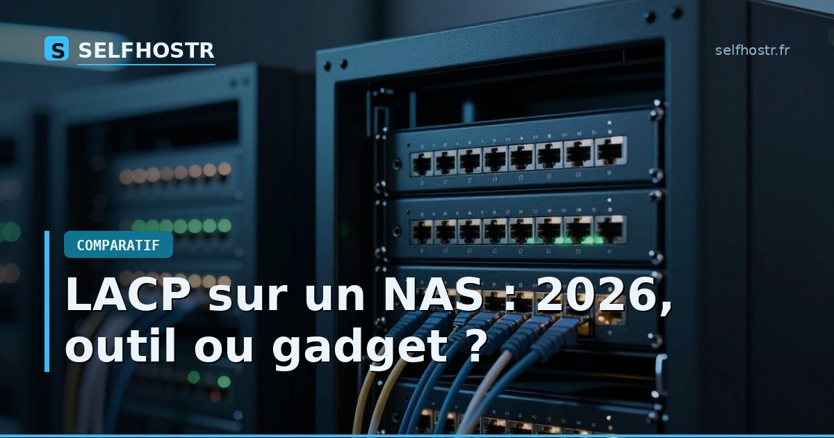 LACP sur un NAS : 2026, outil ou gadget ?
