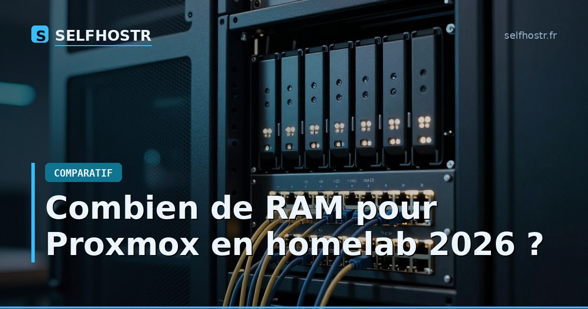 RAM pour Proxmox en homelab 2026
