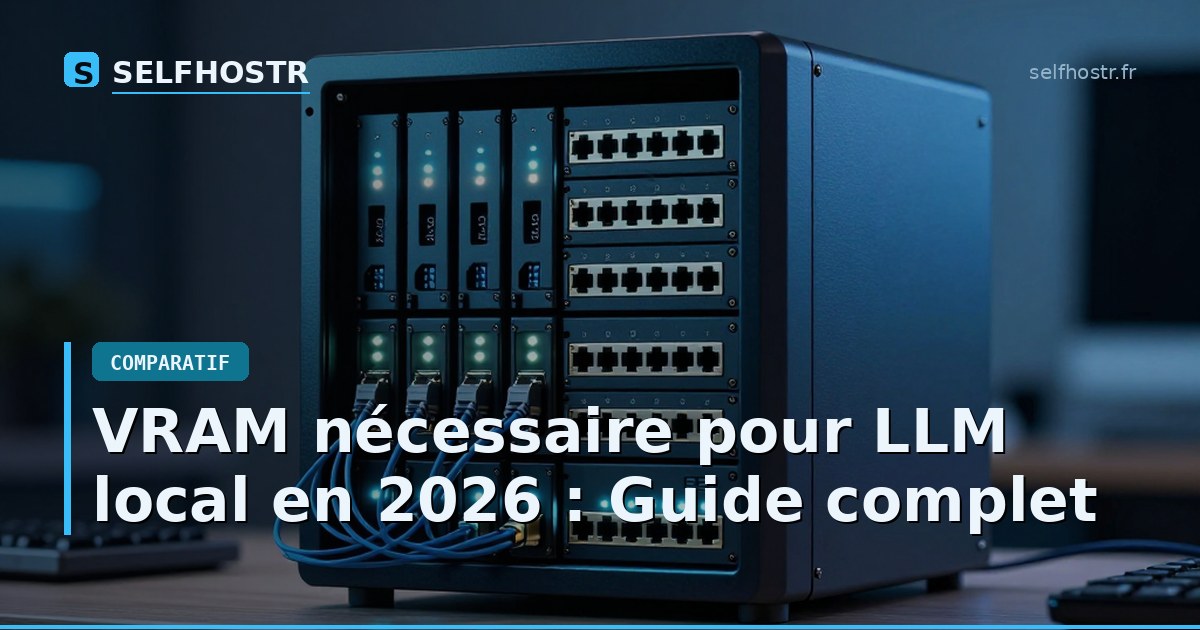 VRAM nécessaire pour LLM local en 2026 : Guide complet
