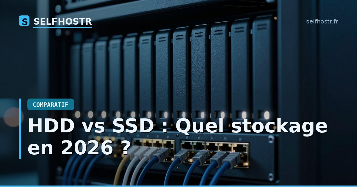 HDD vs SSD : Quel stockage en 2026 ?