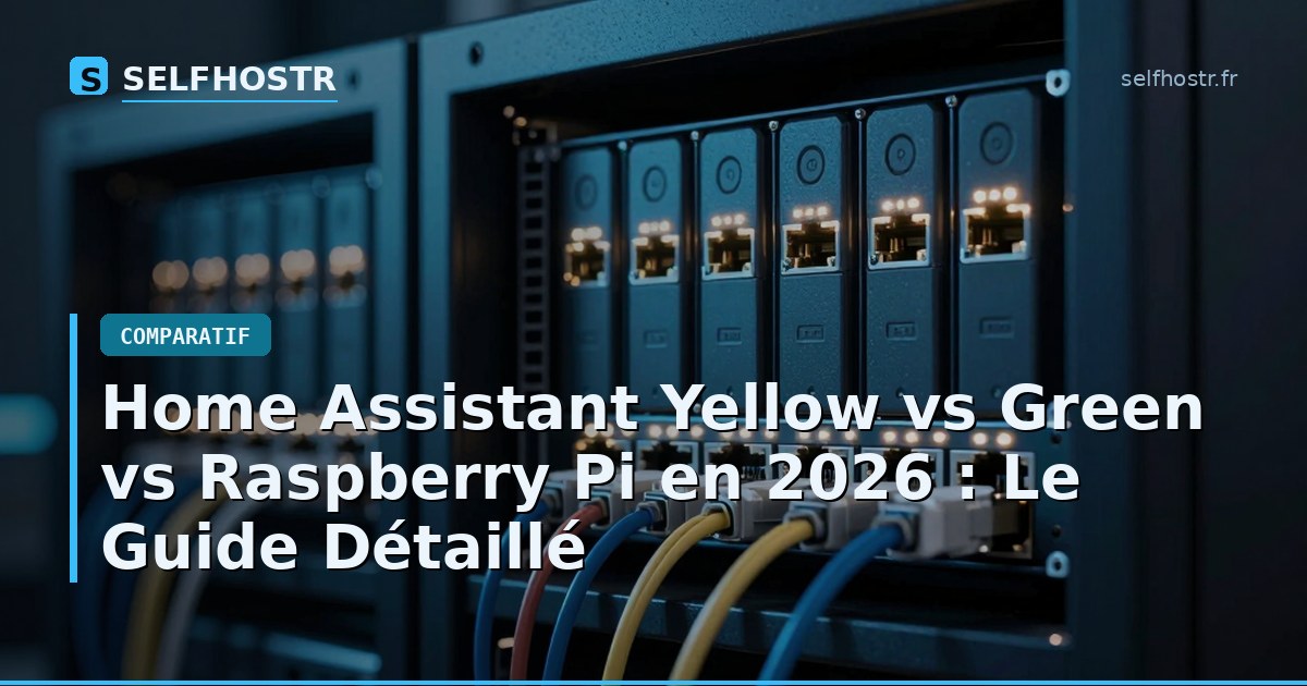 Home Assistant Yellow vs Green vs Raspberry Pi en 2026 : Le Guide Détaillé