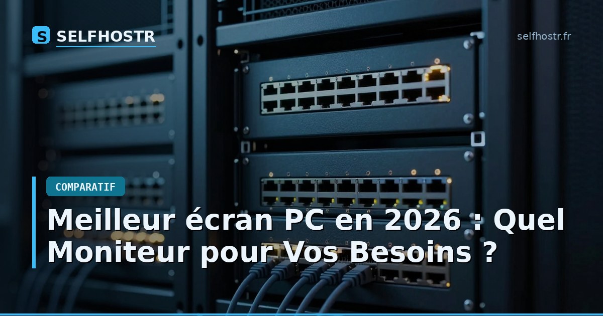 Meilleur écran PC en 2026 : Quel Moniteur pour Vos Besoins ?