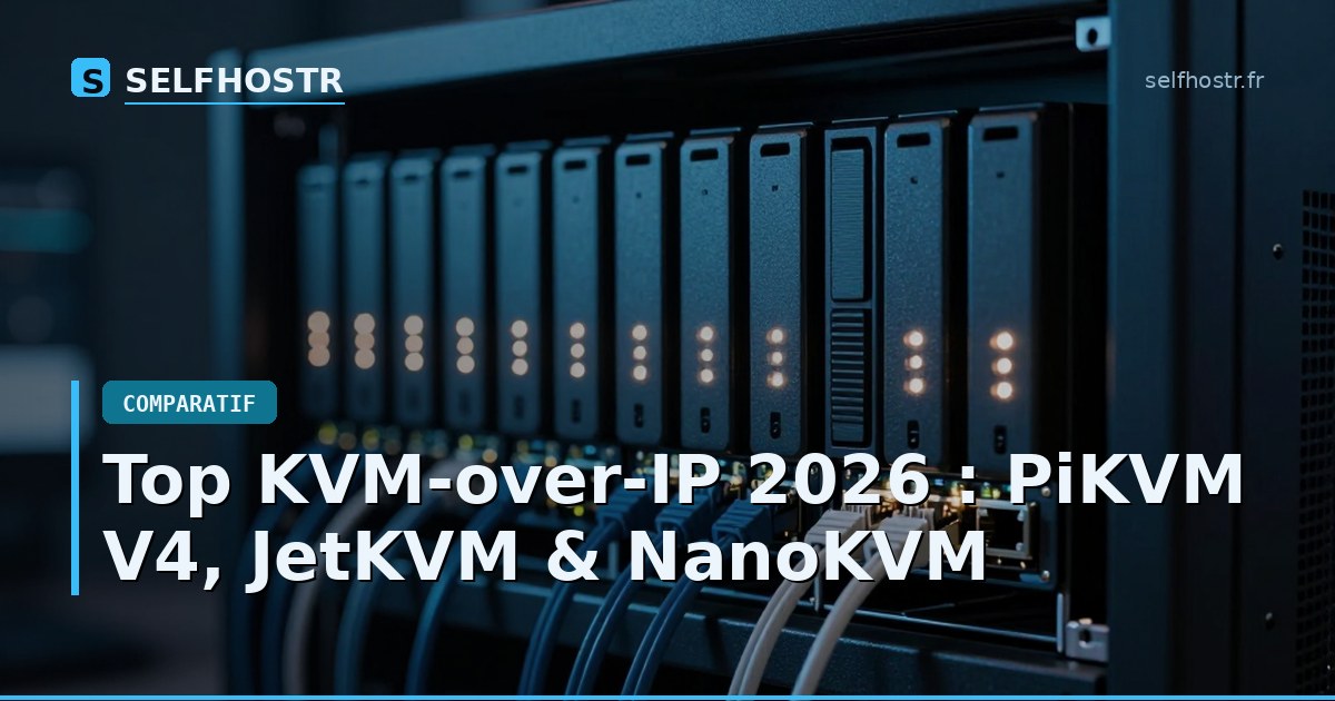 Top KVM-over-IP 2026 : PiKVM V4, JetKVM & NanoKVM