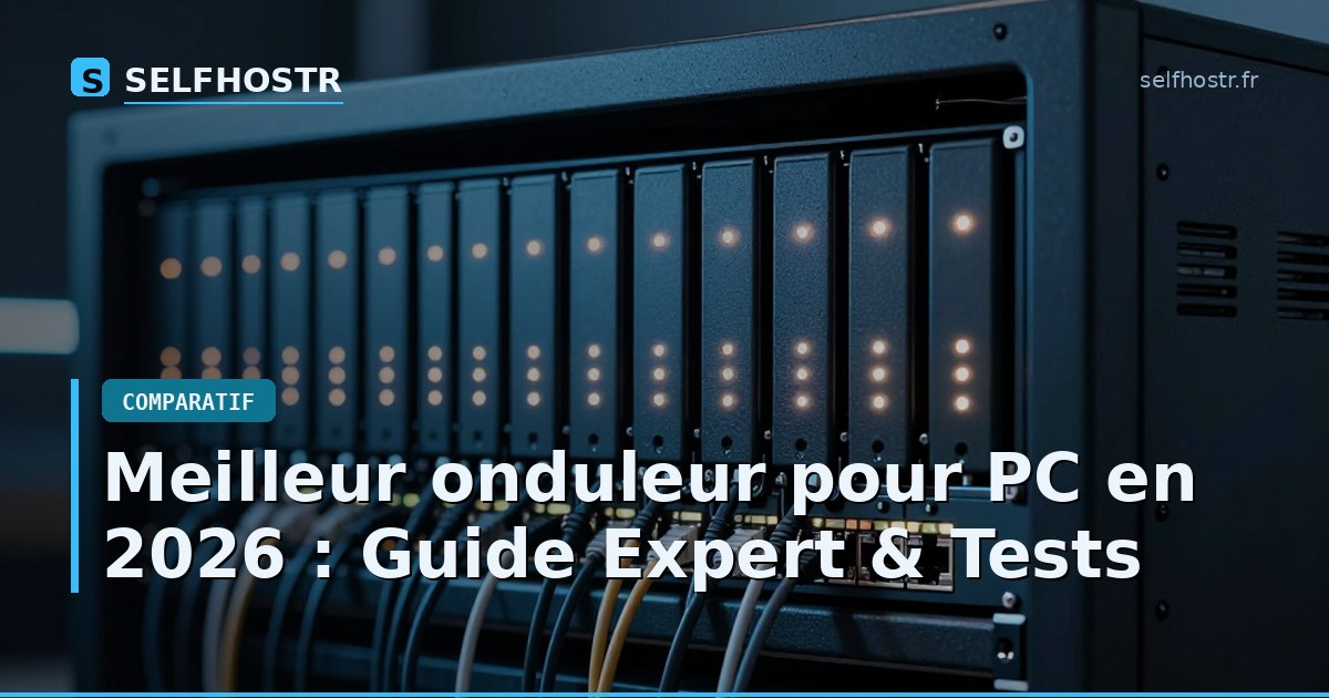 Meilleur onduleur pour PC en 2026 : Guide Expert & Tests