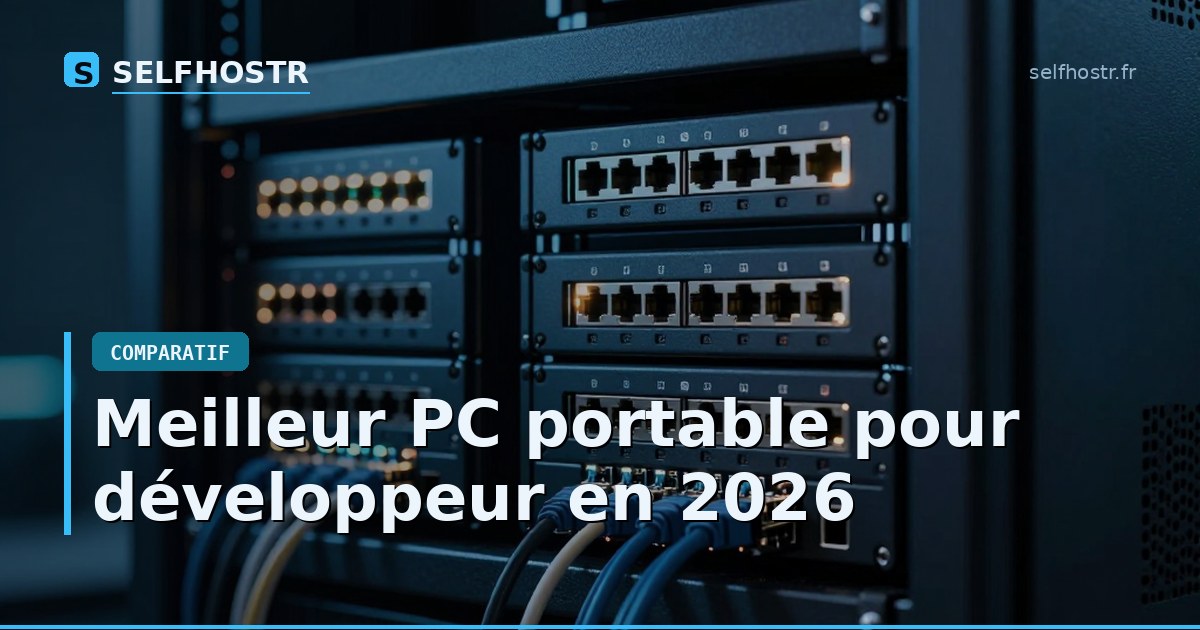 Meilleur PC portable pour développeur en 2026