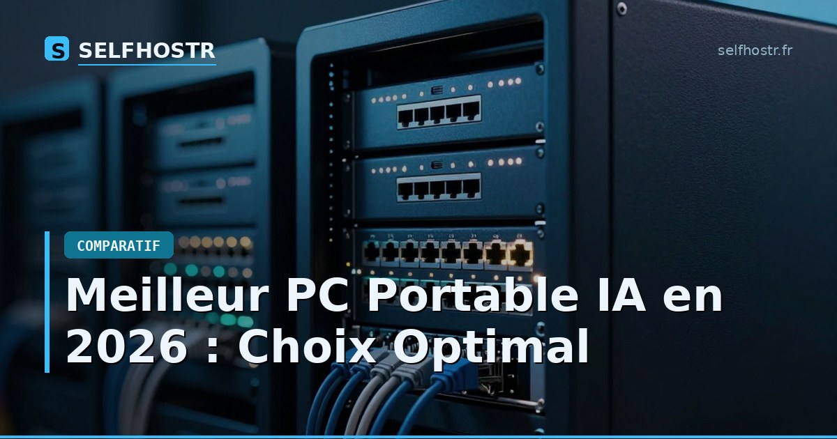 Meilleur PC Portable IA en 2026 : Choix Optimal