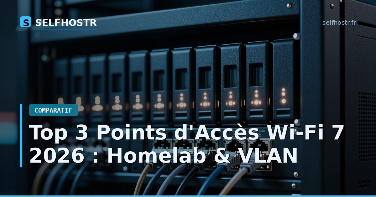 Top 3 Points d'Accès Wi-Fi 7 2026 : Homelab & VLAN