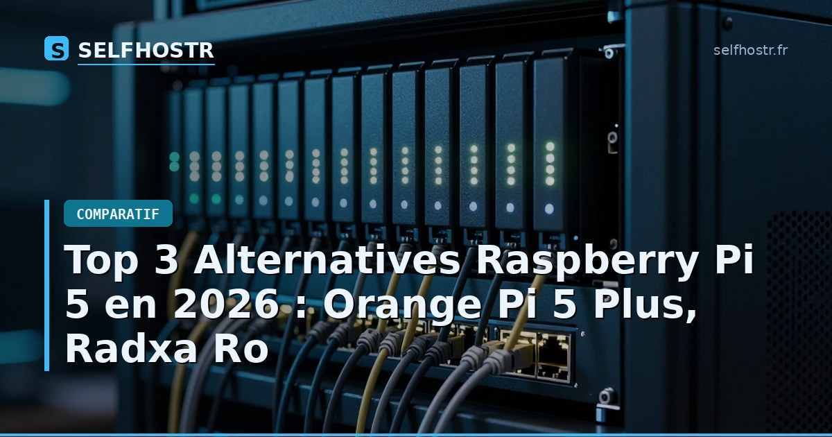 Top 3 Alternatives Raspberry Pi 5 en 2026 : Orange Pi 5 Plus, Radxa Ro