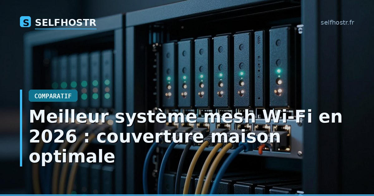 Meilleur système mesh Wi-Fi en 2026 : couverture maison optimale