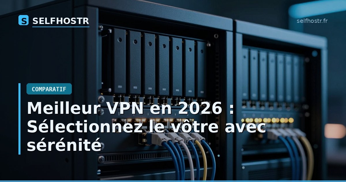 Meilleur VPN en 2026 : Sélectionnez le vôtre avec sérénité