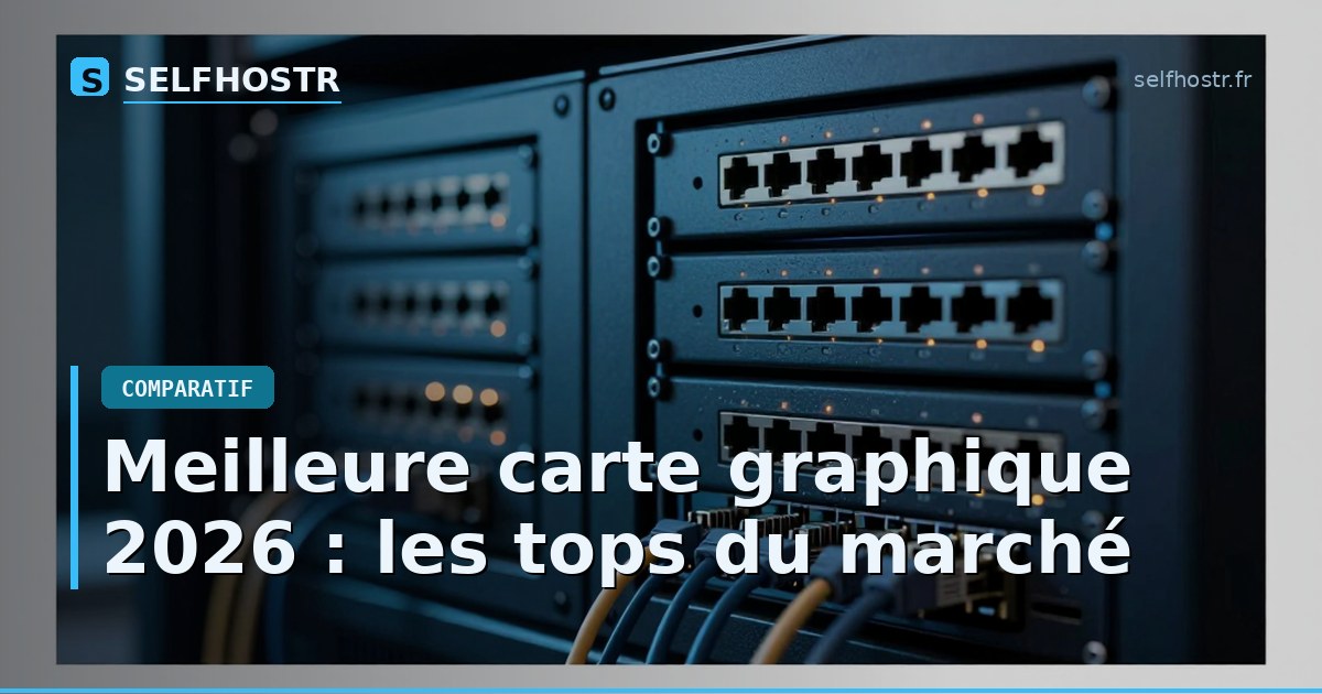 Meilleure carte graphique 2026 : les tops du marché