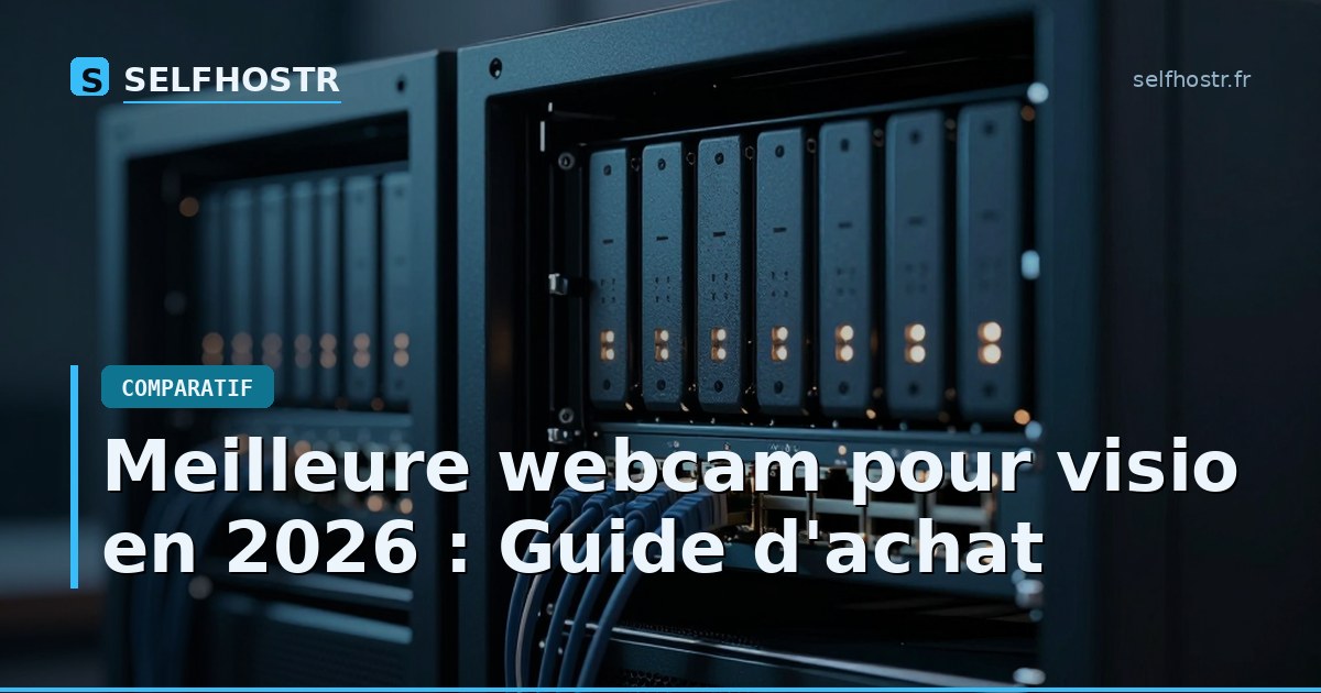 Meilleure webcam pour visio en 2026 : Guide d'achat