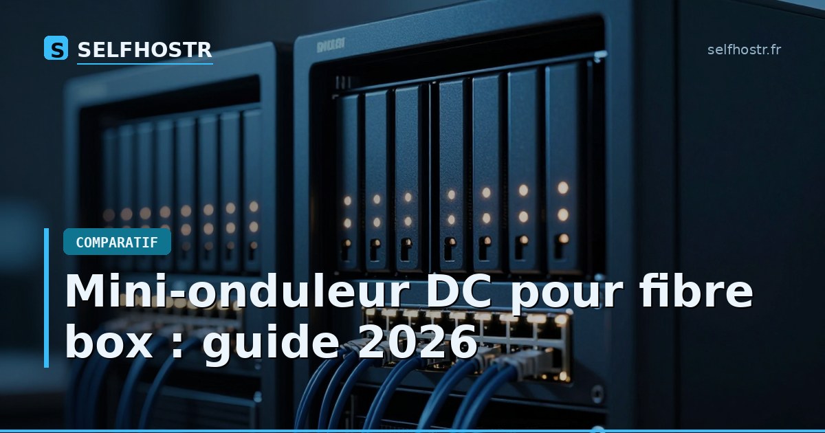 Mini-onduleur DC pour fibre box : guide 2026
