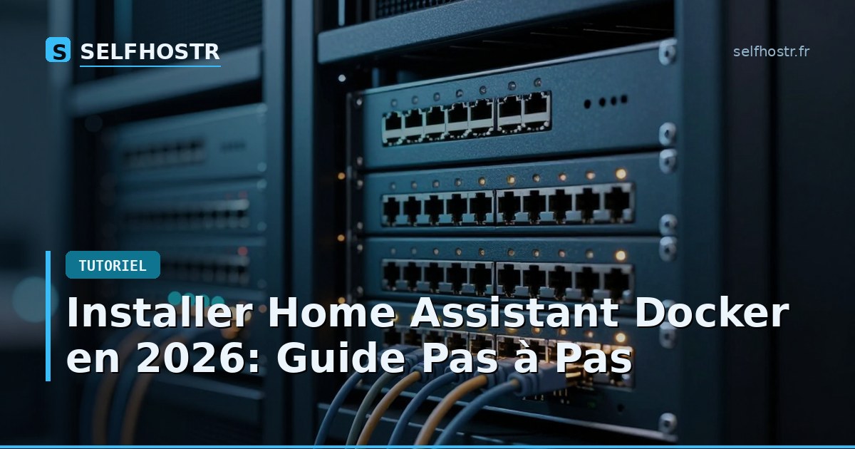 Installer Home Assistant Docker en 2026: Guide Pas à Pas