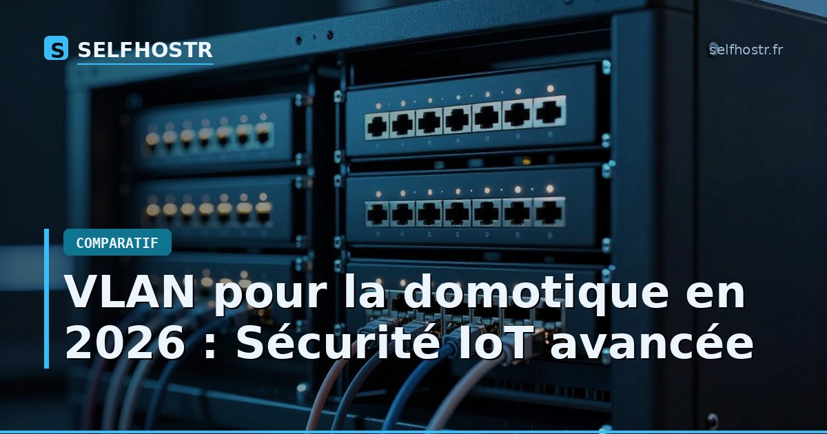 VLAN pour la domotique en 2026 : Sécurité IoT avancée